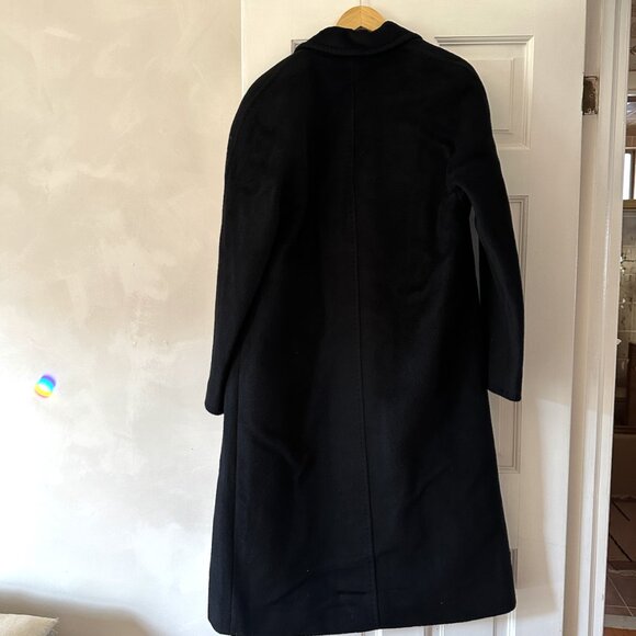 Aritzia The Slouch Coat - (Re)Camel Wool, Black - Picture 12 of 14